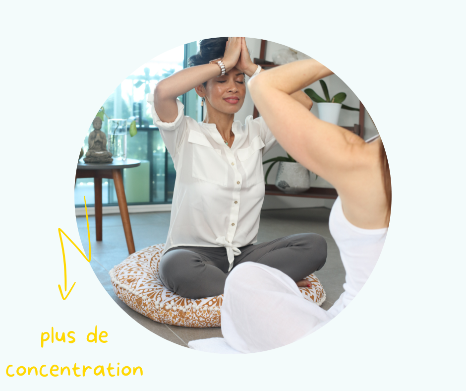 plus de concentration grâce au yoga sur l'annuaire des indépendants