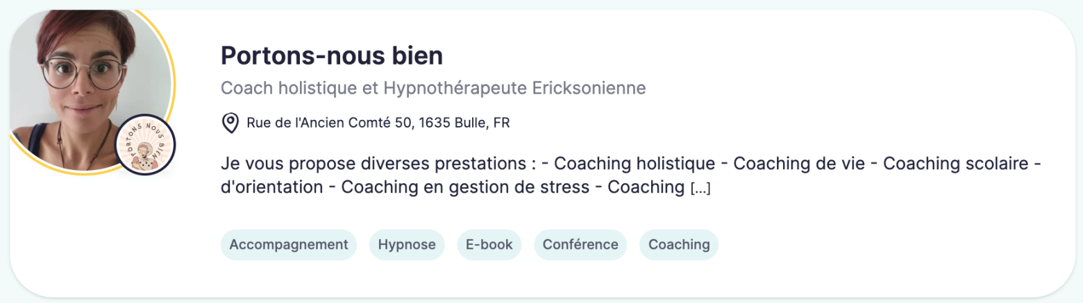 thérapeute équilibre bien-être