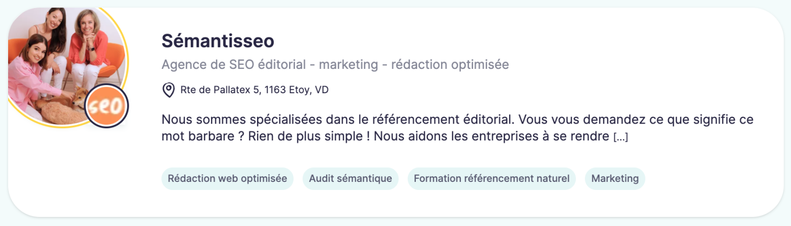 SEO entreprise en ligne