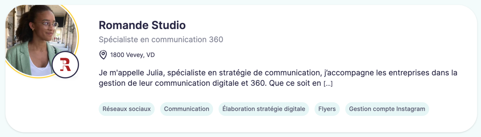 Communication entreprise en ligne